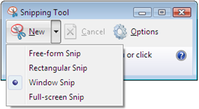 How to Capture a screen shot